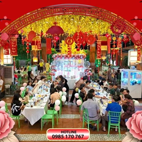 Tổ Chức Tiệc Garden Ngoài Trời Sang Trọng, Đẳng Cấp