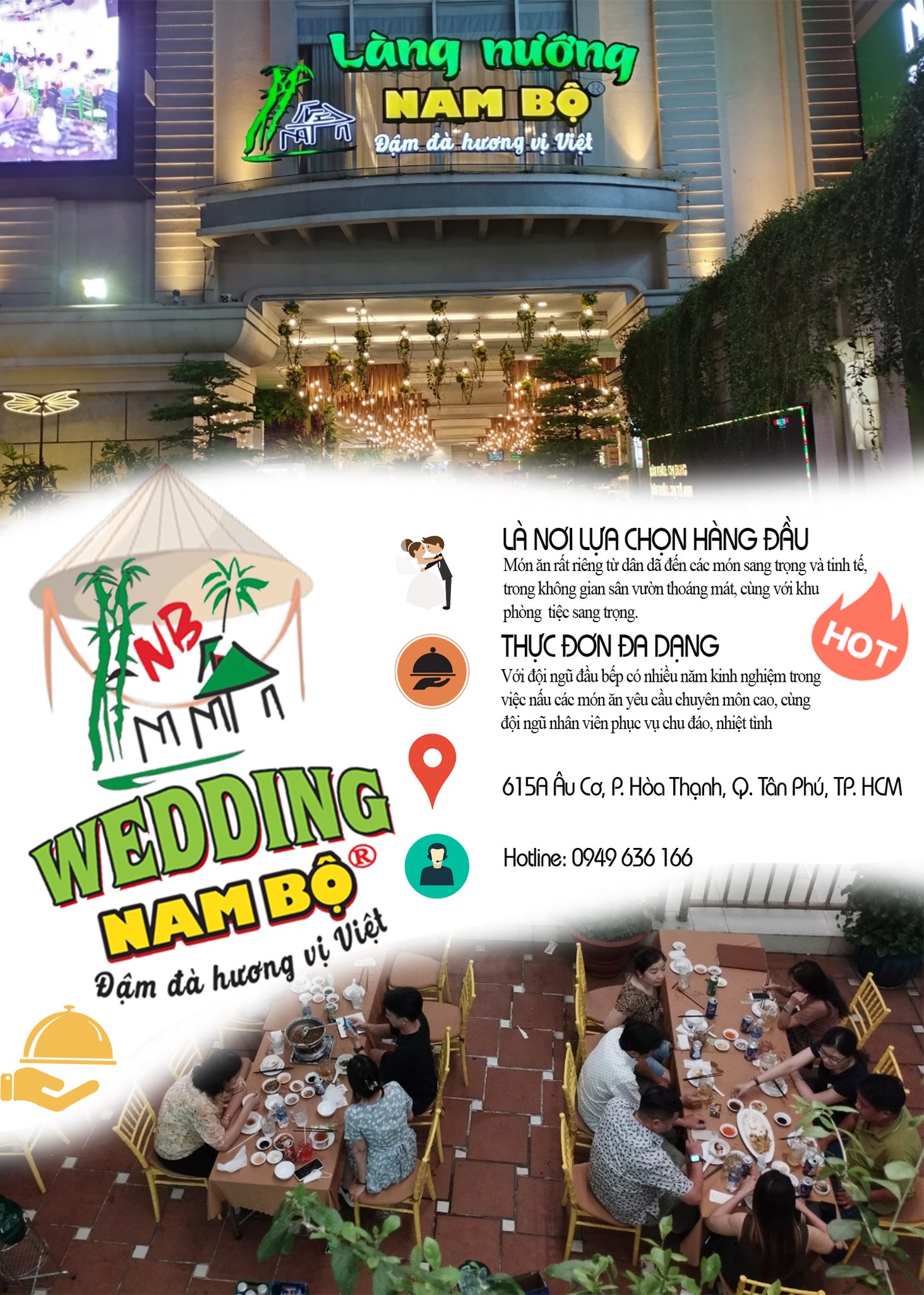 Tìm kiếm nhà hàng tổ chức tiệc cưới phù hợp