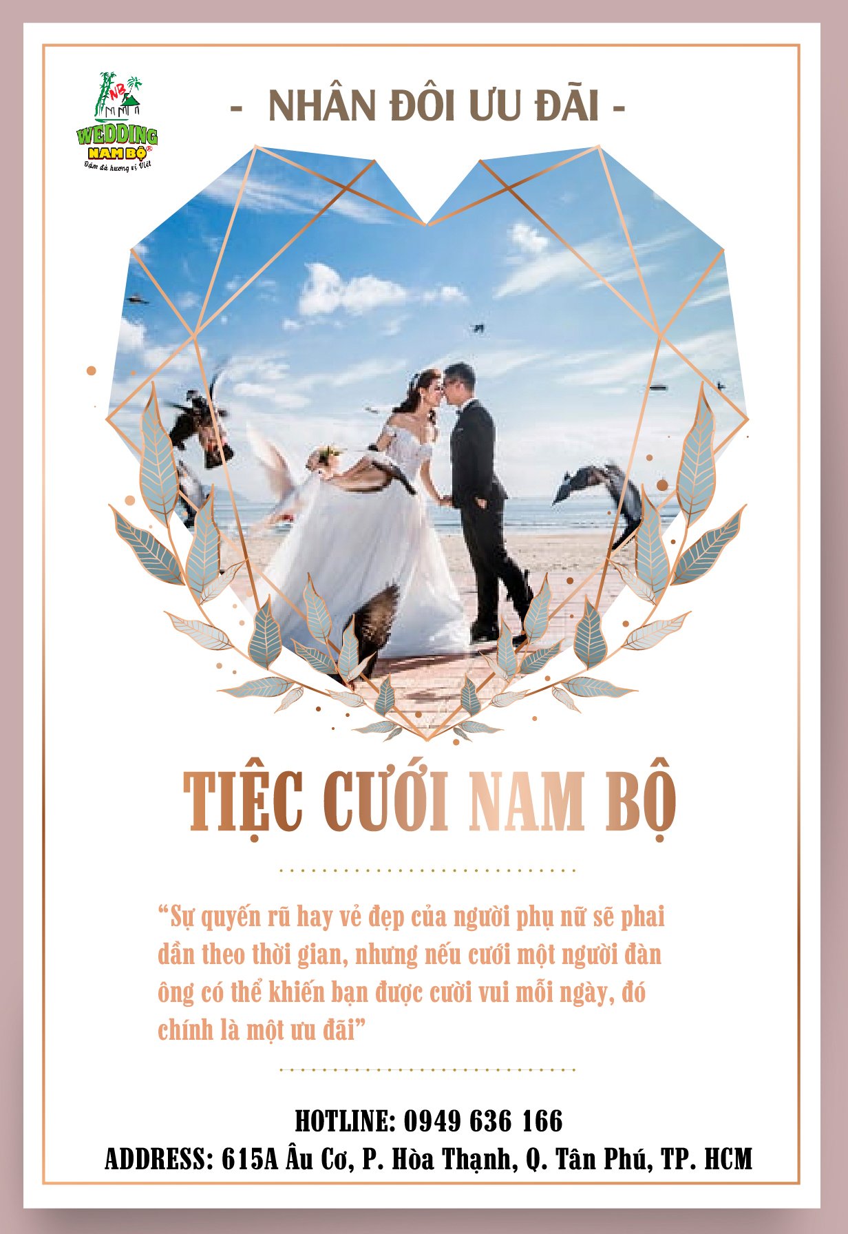 Nhà hàng tiệc cưới với không gian sân vườn (Garden Wedding)