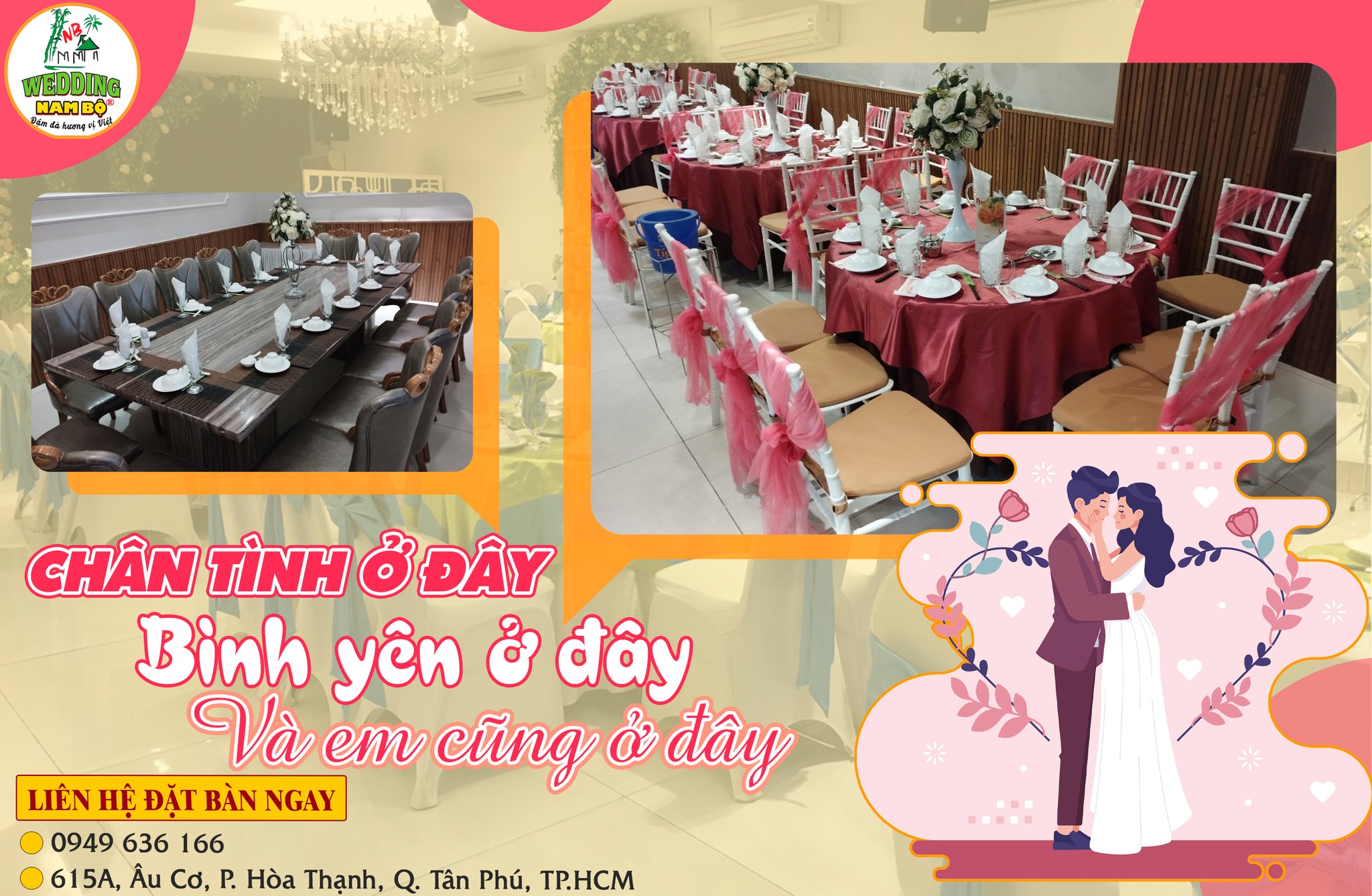 Nhà hàng tiệc cưới Làng Nướng Nam Bộ: Nơi tình yêu thăng hoa cùng ẩm thực