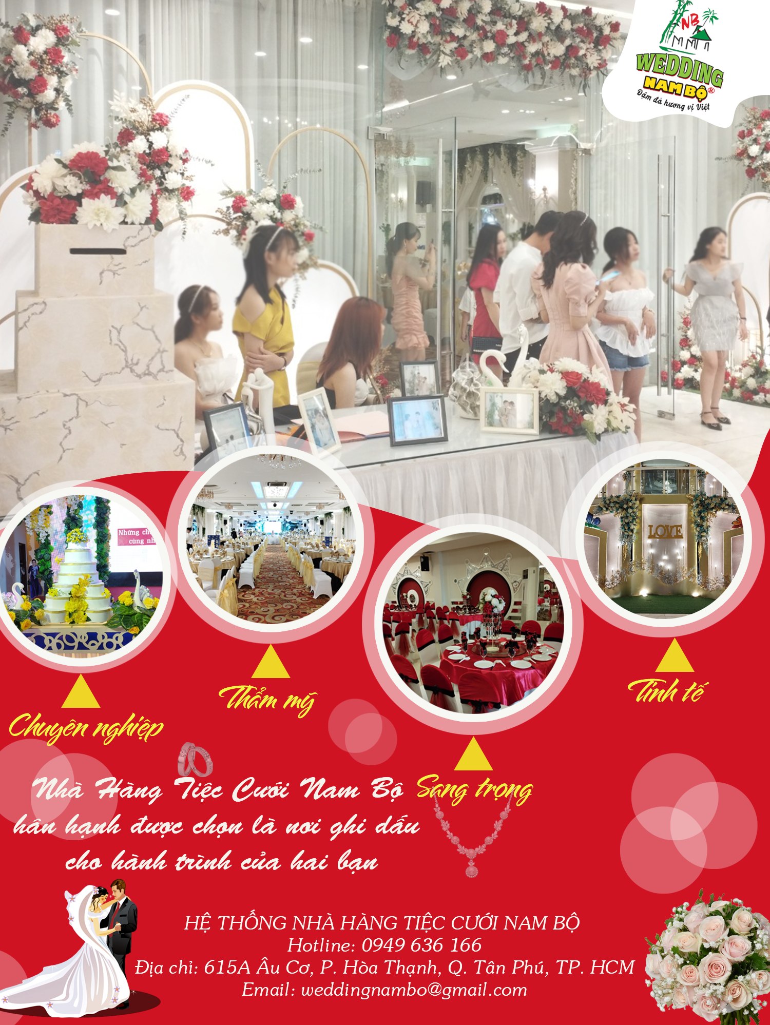 Các Yếu Tố Cần Cân Nhắc Khi Chọn Nhà hàng tiệc cưới Tân Phú