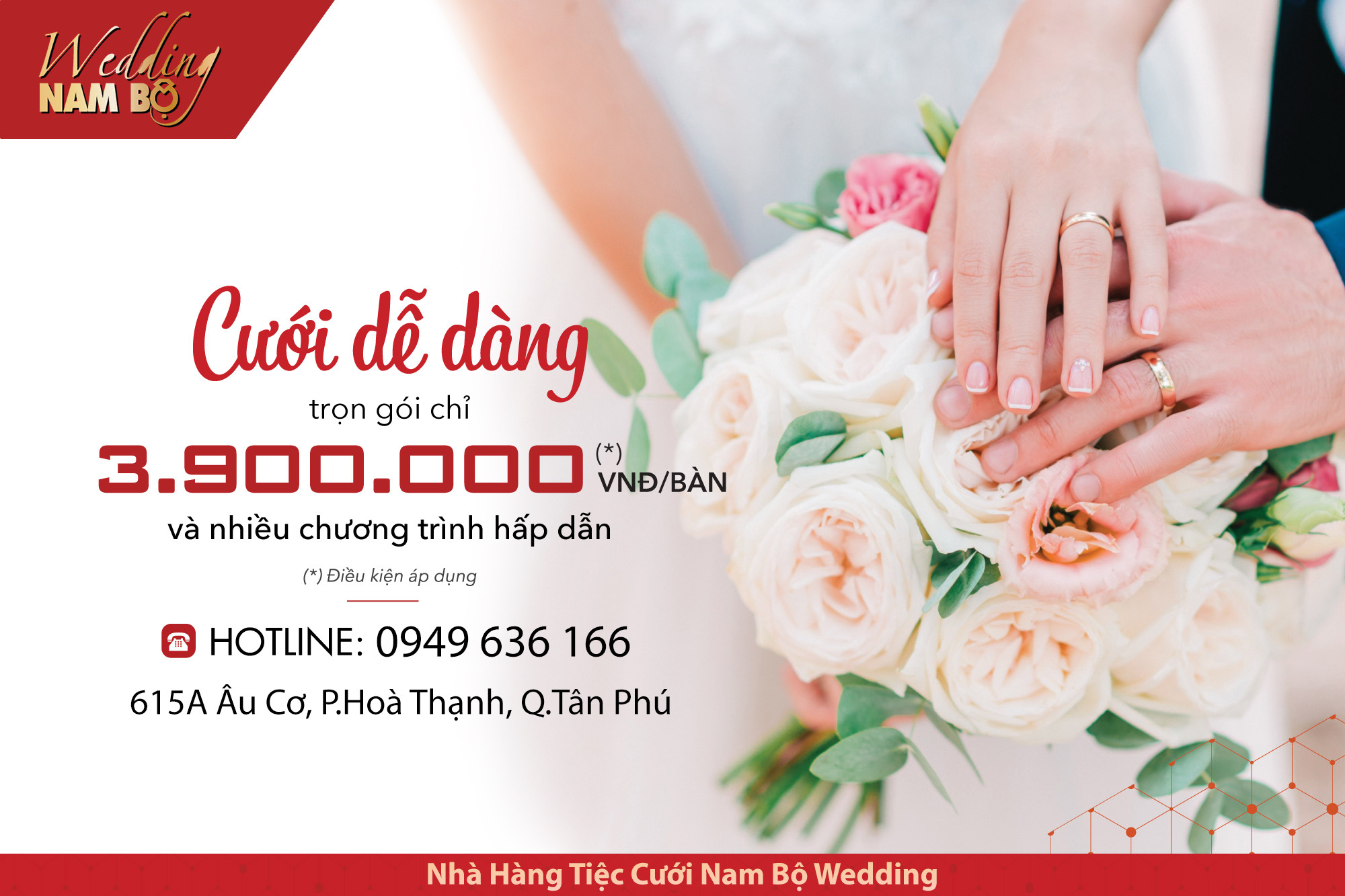Lựa chọn Nhà hàng Làng Nướng Nam Bộ: Kiến tạo giấc mơ tiệc cưới